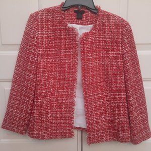 W.D.N.Y Tweed Blazer, size 8
